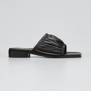WANDLER Lambskin Flat Sandals size 9